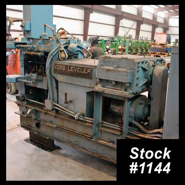 Used VOSS 20″ .875″ 23 3 Levelers Ohio US | Universal Tube & Rollform Equipment Company #280386