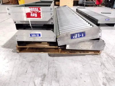 Used Hytrol Medium Duty Gravity Roller Conveyor LOT OF 95 FT Roller Conveyors Michigan US | Maverick Industrial Sales #1398692