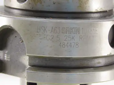 Iscar SRKIN HSK-A63  10mm Bore x 85E 60mm Projection Shrink Fit Tool Holder