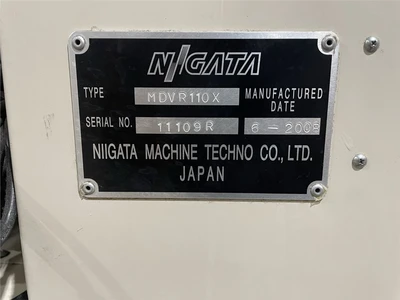 USED NIIGATA MDVR110X