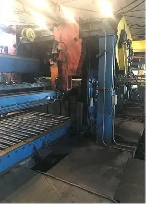 72" x .500" x 80,000 Lb. Cut to Length Line (Used)