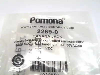 New | in-Stock POMONA BANANA JACK Misc Industrial Equipment | Maverick Industrial Sales #1109041