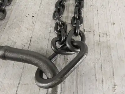 ACCO 77C3054 Double Basket Continuous Chain Sling 3/8" X 4'5" 17100Lb at 60°