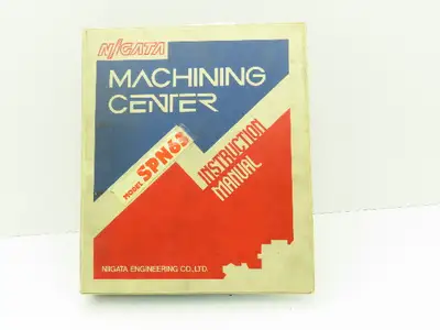 Niigata SPN63 CNC Machine Manual Fanuc 16i-MA  (1998-99)
