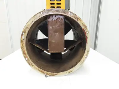 Fulta Electric DBRO4M246 Tube Axial Blower Duct Fan 16" 2300 CFM 0.37kw 220V 3PH