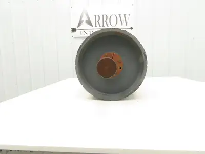 12" Dia x 26"W Conveyor Drive Pulley 1-15/16" Shaft Lagged Roller