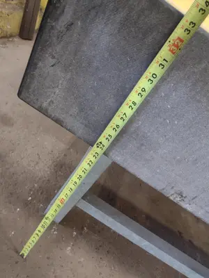 8' X 4' X 10" CHALLENGE PRECISION LAYOUT INSPECTION GRANITE TABLE: STOCK #23792