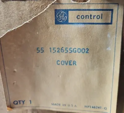 General Electric 152655G002 Contact cover (new in the box). Loc4D30