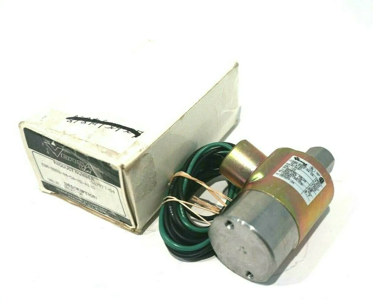NEW VERSA VALVES ESM-8202-44-CA-H2-A120 SOLENOID VALVE ESM820244CAH2A120