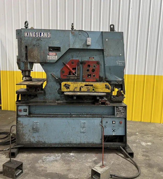 Used KINGSLAND 125 Ironworkers Ohio US | Yoder Brothers machinery 5 #89910