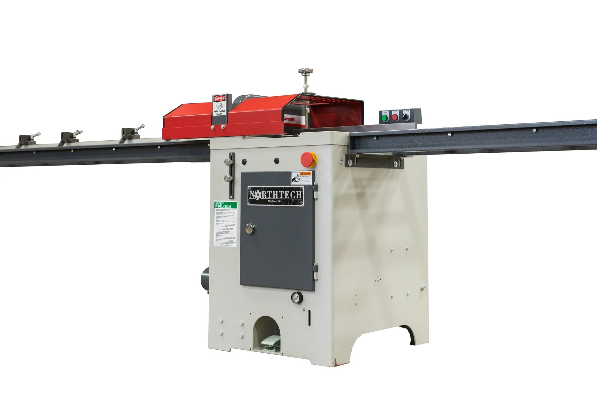 Northtech 8’ or 16′ Infeed And Outfeed (Tables Only) With Fence, Legs, (1) Gravity Flip Stop