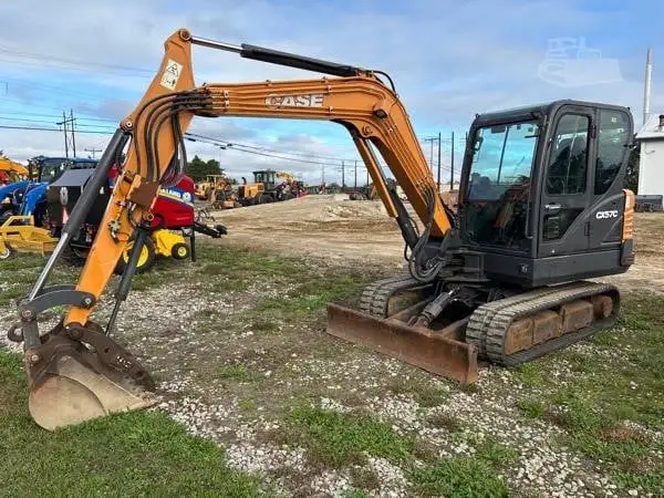 Used 2017 CASE CX57C Crawler Excavators - Mini New Hampshire US | Beauregard Equipment #1511215