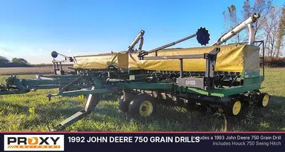 Used 1992 JOHN DEERE 750 GRAIN DRILLS Grain Drills Louisiana US | Proxy Equipment #1385301