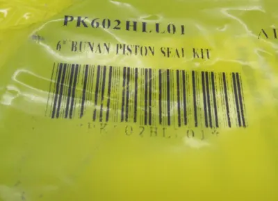 NEW PARKER PK602HLL01 6" BUNAN PISTON SEAL KIT
