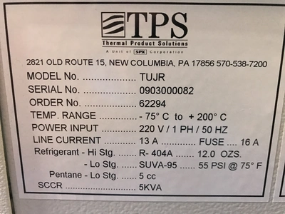 USED 2004 TENNEY TUJR