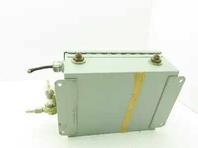 Air Line Regulator 3-Way Solenoid Valve Control Station Enclosure 220V