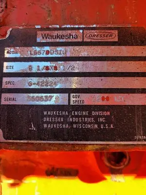 USED WAUKESHA L6670DSIU