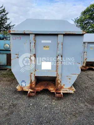 USED NORTHEAST INDUSTRIAL 40 YARD OCTAGON RECIEVER BOX