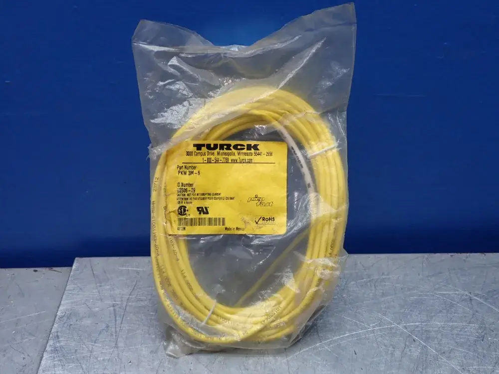 New | in-Stock TURCK PKW 3M5 Disconnects Ohio US | HGR 24 #755672