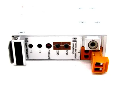 NEW MOORE INDUSTRIES PIT/3-15PSIG/4-20MA/12-42DC-RTB-FA3 TRANSMITTER