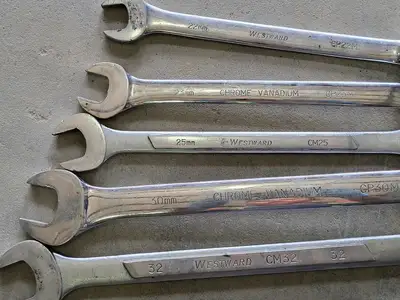 Assorted Combination Wrench Set (33 pcs)