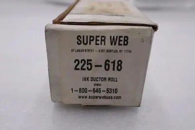 NEW SUPERWEB INK DUCTOR ROLL 31821  PART 225-618 STOCK W-38