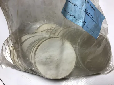 462742 Diameter Acrylic Circle Disc Clear (List of 52) PK6