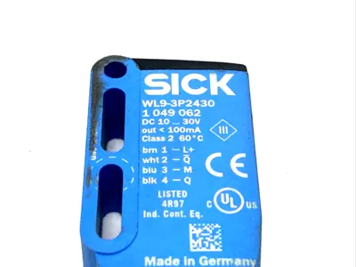 Used SICK Photoelectric Retro-reflective Sensor, Rectangular Photoelectric Sensors Michigan US | Maverick Industrial Sales #1401966