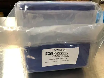 FLUOROWARE E96-60 WAFER CARRIER WITH SLOT HOLDER