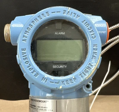 Used ROSEMOUNT 3051CG4A22A1AS1B4M5L4 Meters - Misc Indiana US | J&J Industrial Supply #1259674