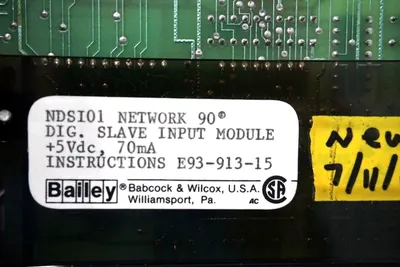 USED BAILEY CONTROLS NDSI-01 INPUT MODULE NDSI01