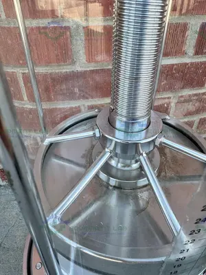 Used CYTIVA /GE/ PHARMACIA BPG 200 / 500 CHROMATOGRAPHY COLUMN CHIPPED GLASS Columns California US | Equipment Lab #1354941