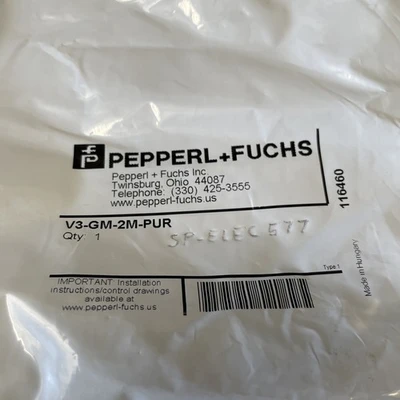 New | in-Stock Pepperl V3-WM-2M-PUR Misc Electrical & Power Parts California US | Davliegogo LLC #1730032