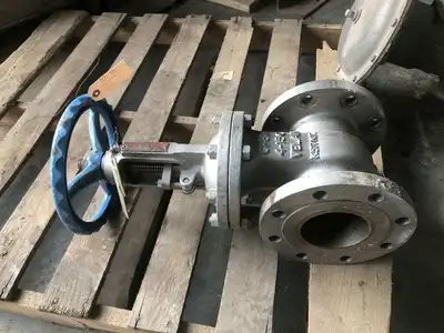 Velan F12-0064C-13GX 4″ 316 Stainless Manual Gate Valve CF8M 275PSI @ 100°F