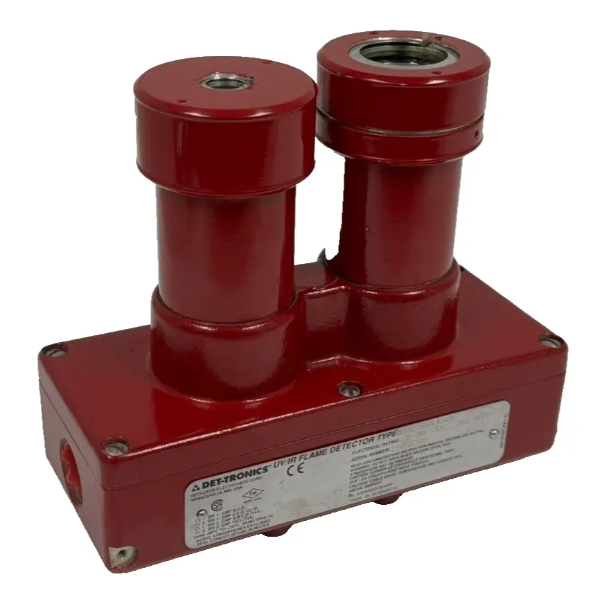 NEW DET-TRONICS EQ2200UVIR FLAME DETECTOR W/ DE5600-002 & 003240-202 SENSORS