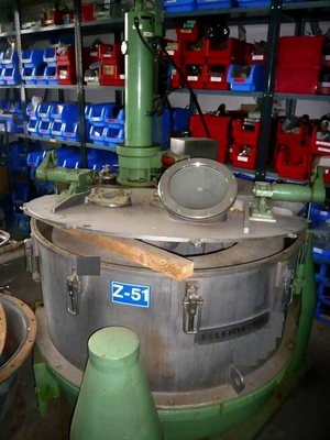 Ellerwerk 736 U-A perforate basket centrifuge, 316SS.