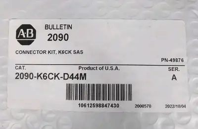 Allen-Bradley 2090-K6CK-D44M/A Connector Kit Loc4E43