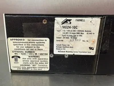 Advance MG24-10C (Output 10Amp) Power Supply (8.4.7)