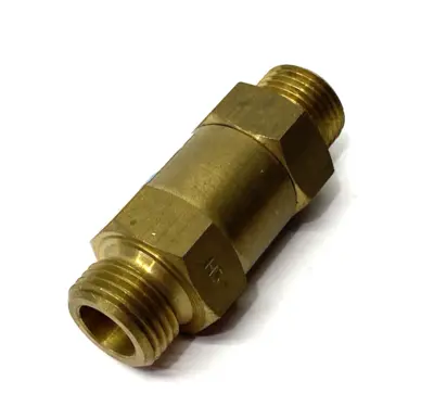 USED FESTO NON-RETURN VALVE, BRASS BODY, H-1/2-B