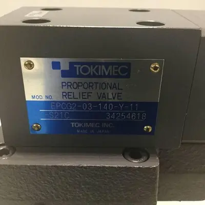 Used TOKIMEC EPC-03-140-Y-11-S21B Valves/Fittings Michigan US | Ideal Machinery #597656