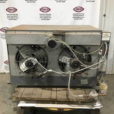 Dayton 4LX65 Unit Heater – Gray 350K BTU 120V 60Hz 1Ph 12.5A