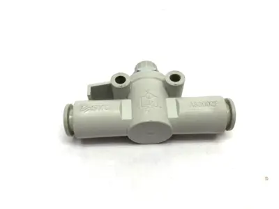 USED SMC PNEUMATIC IN-LINE FLOW CONTROL VALVE 5/16" OD