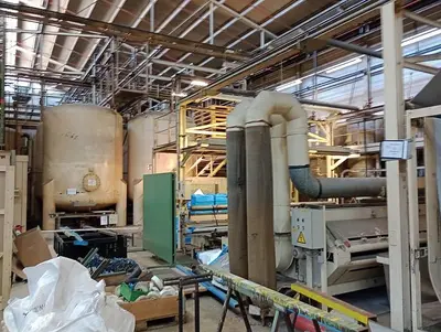 USED 1982 BRÜCKNER BACK COATING LINE