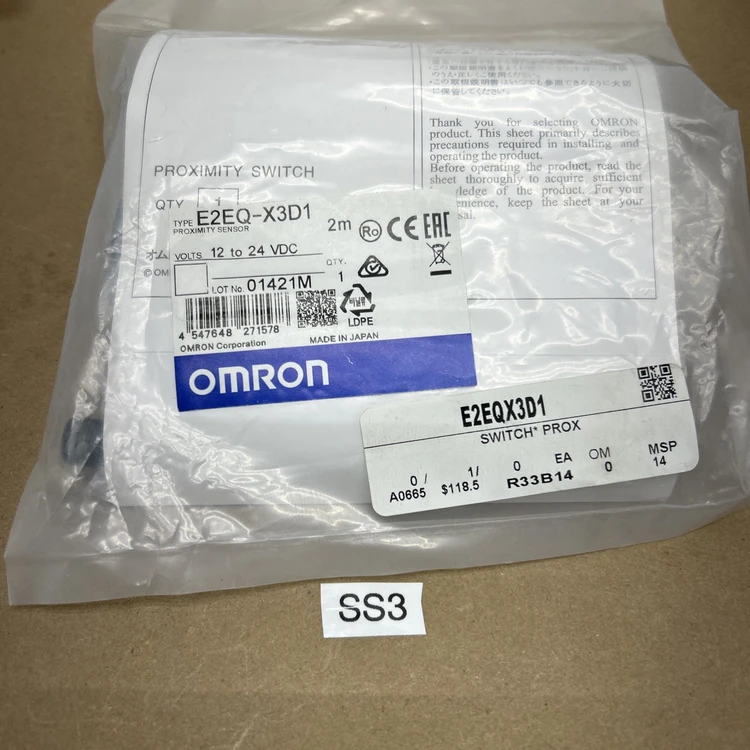 New | in-Stock Omron E2EQ-X3D1 Capacitors Indiana US | J&J Industrial Supply #524051