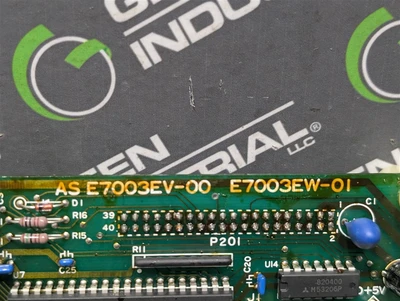 Yokogawa AS E7003EV-00 E7003EW-01 Zirconia Analyzer Control Board Used