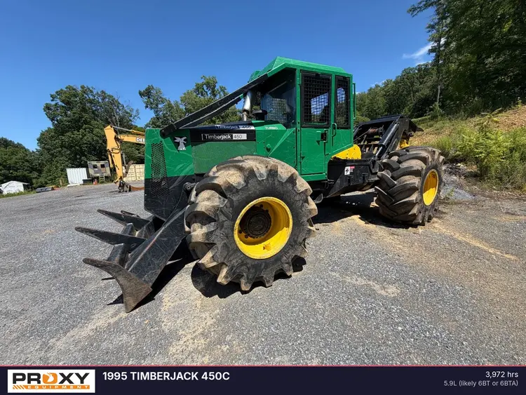 Used 1995 TIMBERJACK 450C Skidder Pennsylvania US | Proxy Equipment #1426057