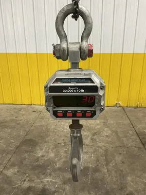 30,000 LBS PORT-A-WEIGH MODEL #MSI-9800HT DIGITAL CRANE SCALE: YOBRO #25146