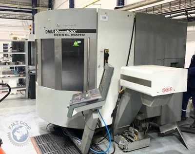 Used 2006 DECKEL - MAHO DMU 60 MONOBLOCK Universal Machining Centers SK | F.M.T. Group s.r.o. #1245972