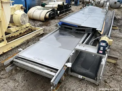 Pre-Owned 360” Long x 36” Wide Belt Conveyor for Sale