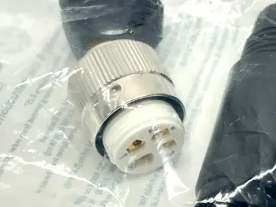 MIN-4MP-FWX | Mencom  Field Wireable Sensor Plug - New